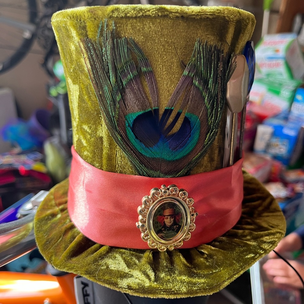 Authentic Disneyland Parks Johnny Depp Mad Hatter Hat
